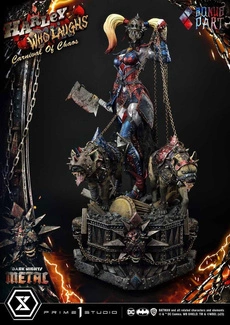 Metal Museum Masterline Series Statue 1/3 Harley Quinn Who Laughs Concept Design by Caelos D`anda Deluxe Bonus Version 78 cm